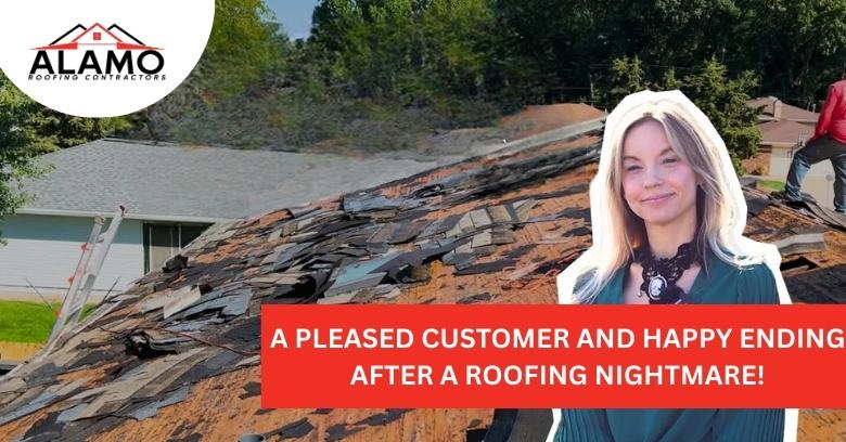 A Pleased Customer and Happy Ending After A Roofing Nightmare!